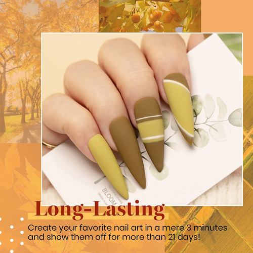 Juego De Esmalte De Uñas De Gel Otoño Invierno 6 Colores