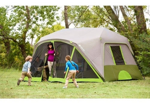 Casa De Campaña Ozark Instant 9 Personas 2 Cuartos Y Porche