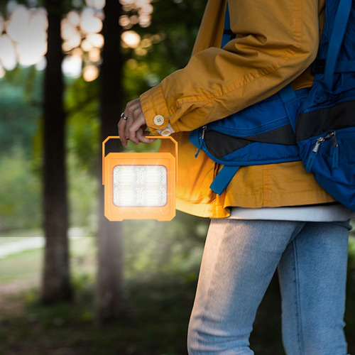 Linterna Solar Para Jardín Lámpara De Camping Linterna Portá