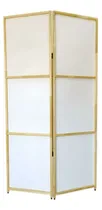 Comprar Biombo Plegables Separador De Ambientes De Madera 2 Hojas