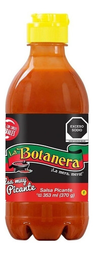 Salsa Botanera La Botanera Clasica Picante 370 Grs