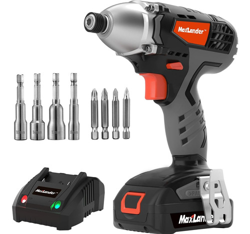 Maxlander Controlador Impacto Kit Destornillador Inalambrico