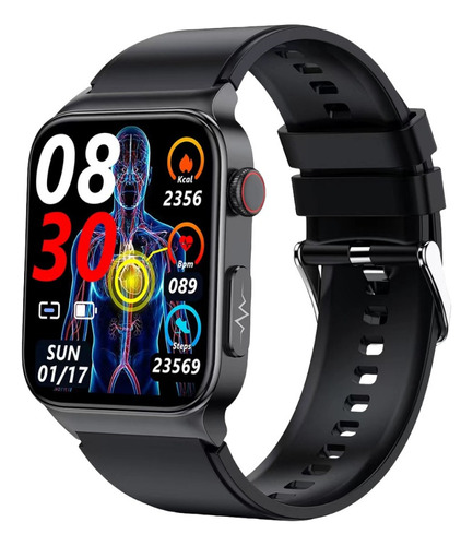 Smartwatch De Glucosa En Sangre, Ecg, Tensión Arterial