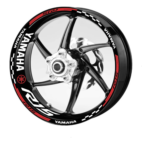 Kit De Stickers Calcomanías Para Rines Yamaha R15 M4