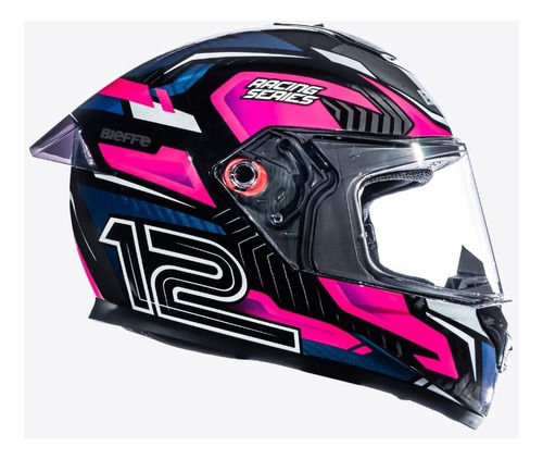 Capacete De Moto Fechado Bieffe Masculino Feminino Esportivo