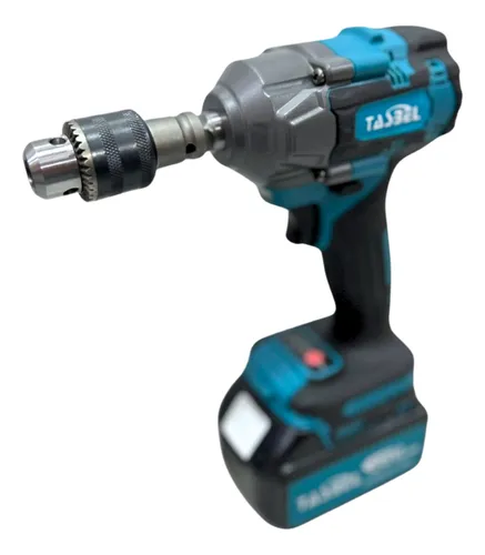 Llave De Impacto Azul Con Accesorios 98v