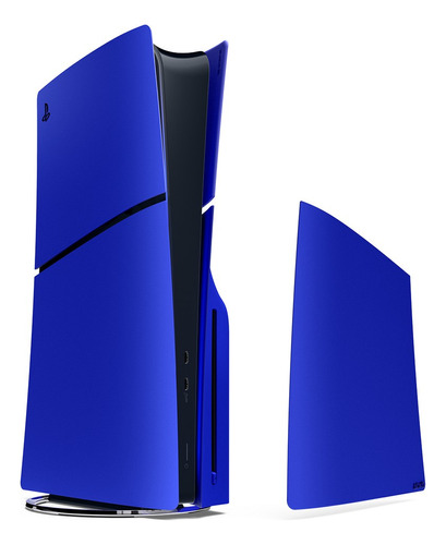 Capa Carcasa Consola Playstation 5 Ps5 Slim Azul Cobalto