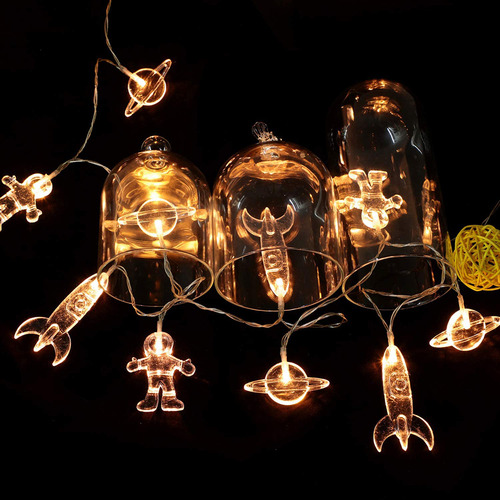 Colgantes Navideños Con Forma De Nave Espacial De 3 Metros Y