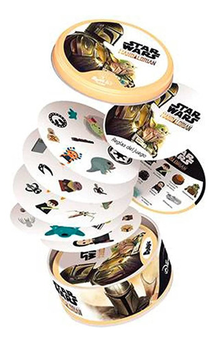 Juego De Cartas Dobble Spot It! Star Wars 55 Tarjetas