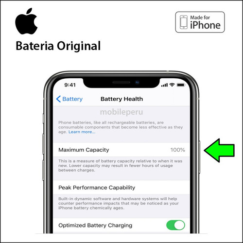 Bateria Apple iPhone  8 + Plus Con Ic Original 2021