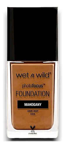 Base Maquillaje Cremoso Wetnwild Photofocus Matte Mahogany 