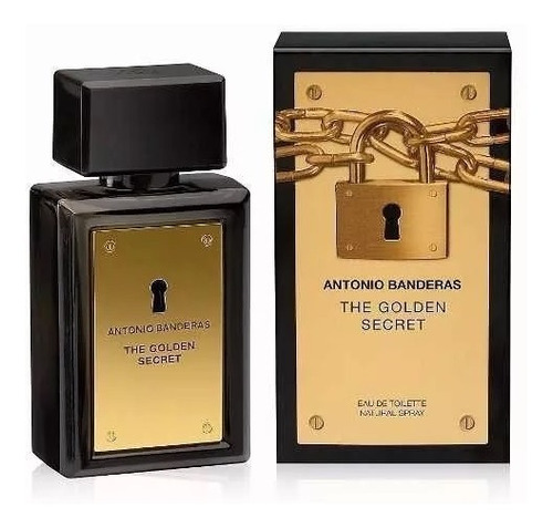 Perfume A.banderas Secret Golden Edt X50 C/vap 