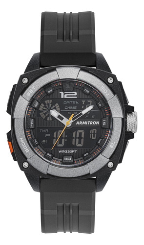 Armitron Sport Reloj Con Correa De Resina Con Cronógrafo A.