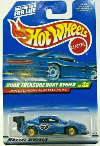 Hot Wheels Toyota Celica Deportivo Ruedas Goma Solo Envios