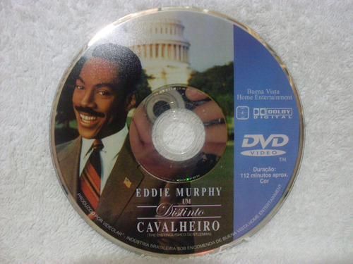 Dvd Um Distinto Cavalheiro- Eddie Murphy- Encarte Interno (Usado)