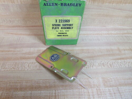 Allen Bradley X 221969 Spring Support Plate Assembly X22 Yyj