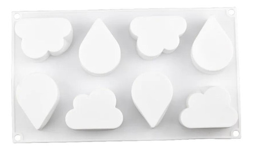 Moldes De Silicon Nubes Y Gotas