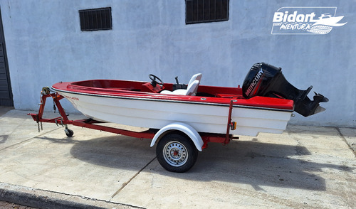 Lancha  Land Caster  Con Motor Mercury 40hp /bidart Aventura