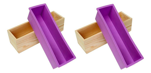 Âmolde De Silicona De Jabã³n Rectangular Flexible Con C...