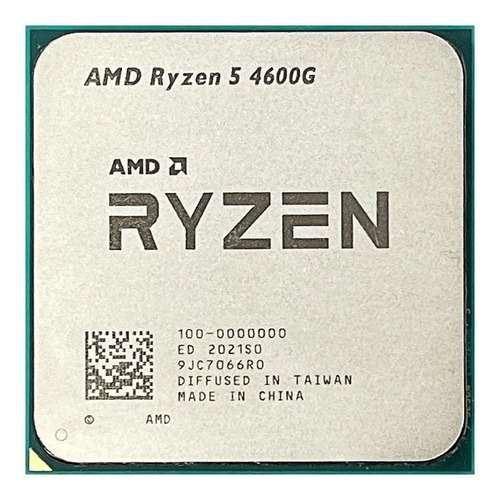 Imagen 4 de 4 de Procesador Amd Ryzen 5 4600g 4.2ghz 6 Nucleos 12 Hilos