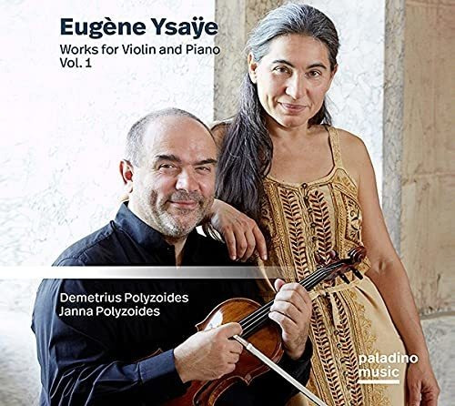 Cd Eugene Ysaye Works For Violin And Piano 1 - Demetrius...