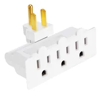 Comprar Adaptador Pared 3 Toma Listado Etl Clavija Conexion Tierra