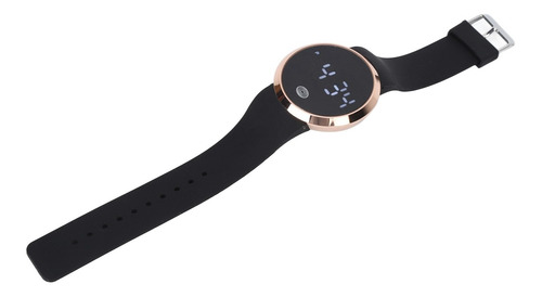 Reloj Digital Led Con Pantalla Táctil Ajustable, Impermeable