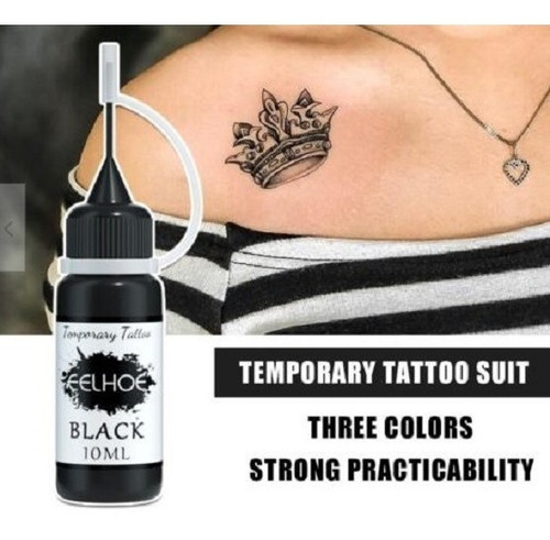 Kit De Traje De Tatuajes Temporales