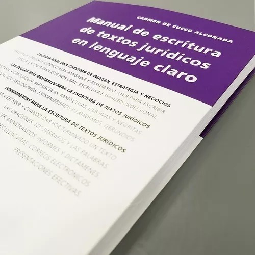 Manual De Escritura De Textos Jurídicos En Lenguaje Claro