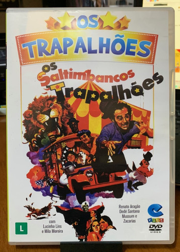 Os Saltimbancos Trapalhões Dvd Original Rarissimo