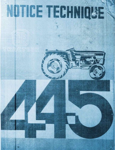 Manual De Uso Y Mantenimiento Tractor Universal 445