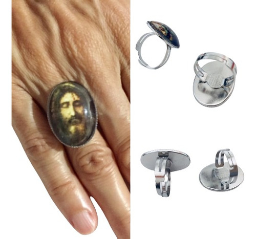 81 Anillos De Santa Faz Rostro De Cristo (aaj8) 81 Piezas