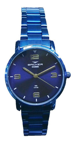 Relógio Feminino Backer Analógico 10269113f-az - Azul