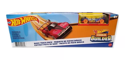 Pack Básico de Pistas Hot Wheels Track Builder - Mattel - Kidverte