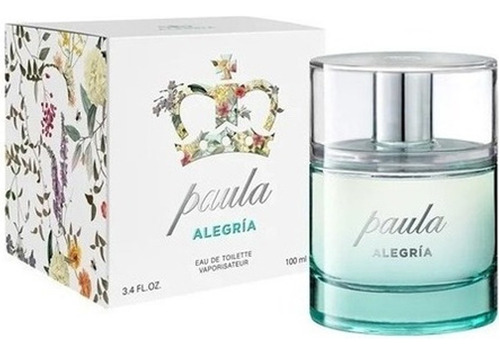 Perfume Mujer Paula Alegria Fragancia Original Edt X100ml