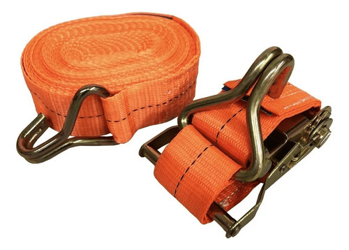 Kit De Amarração Laranja 50mm 3t 9m Gancho J - Itacorda