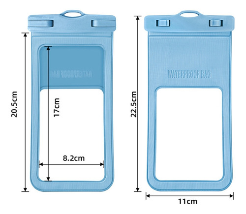 Y Bolsa De Teléfono Impermeable Transparente Para Nadar
