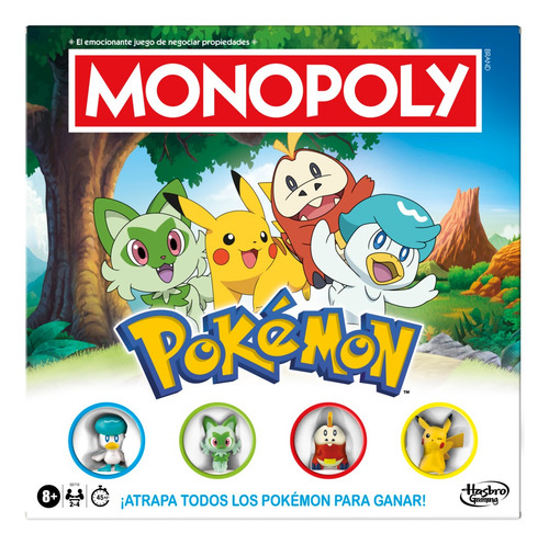 Juego De Mesa Monopoly Edición Pokémon Hasbro Gaming