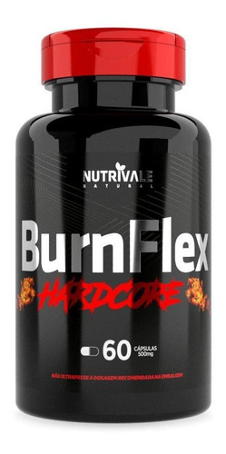 Burnflex Hadcore 60 Cápsulas - Nutrivale