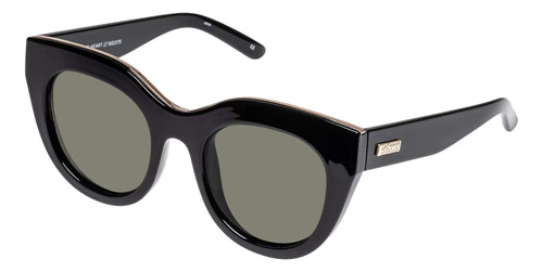 Le Specs Mujeres Air Heart Lentes De Sol Negras