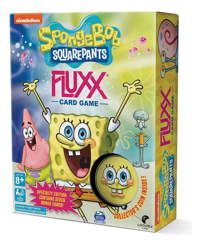 Juego De Mesa Bob Esponja Fluxx/cartas