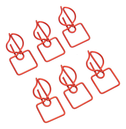 Clips De Papel Con Forma De Vela, 100 Unidades, Que Evitan R