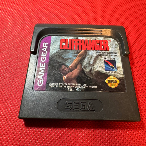 Cliffhanger Sega Game Gear Original