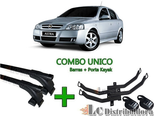 Barras Porta Equipaje Chevrolet Astra + Porta Kayak