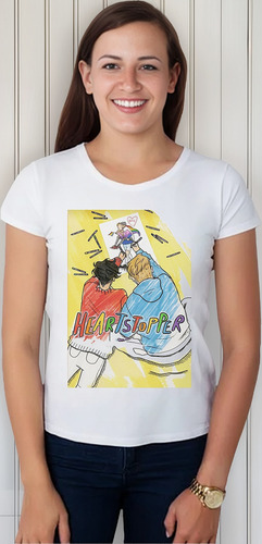 Playera Libros Heartstopper Diseño 02 Playeras Beloma