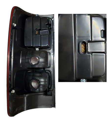 Imagen 2 de 6 de Faro Trasero Para Chevrolet S10 Ltz 2013 Al 2020 Led I