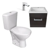 Comprar Set Completo Sanitarios Loza Mueble Baño Bacha Griferia Baño