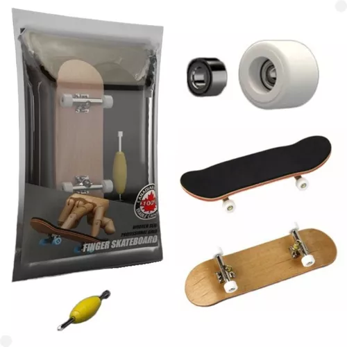 Skate Dedo Profissional Fingerboard De Madeira Brinquedo Top, Magalu  Empresas