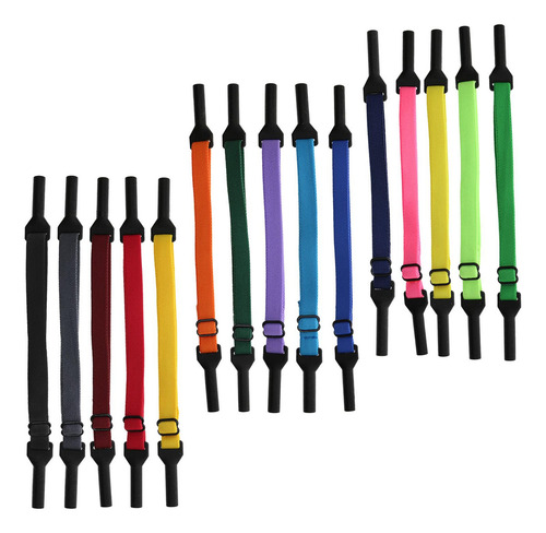 15x Cordón Para Gafas Correa Ajustable Para Gafas Para