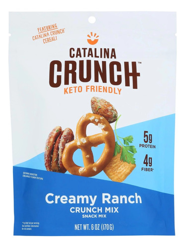 Catalina Crunch, Proteina Snack Mix Creamy Ranch, Keto